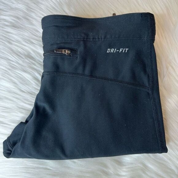 Nike Black Tech 2 Running Long Tights Leggings Size Small - Picture 10 of 10